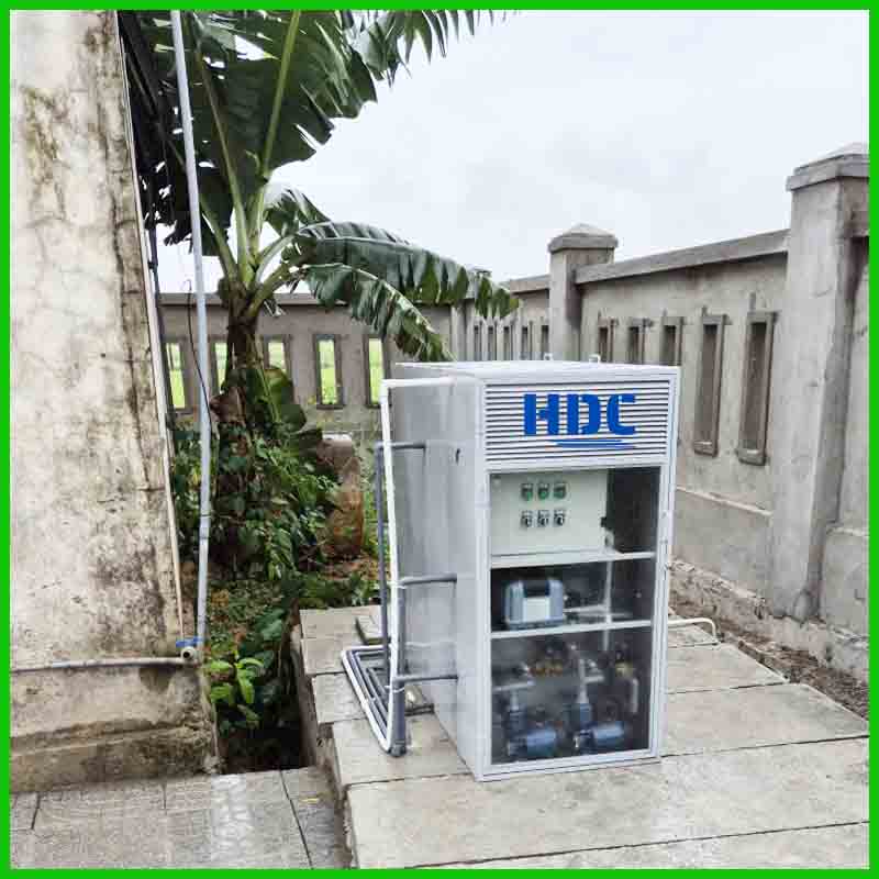 máy tách rác cơ sở y tế