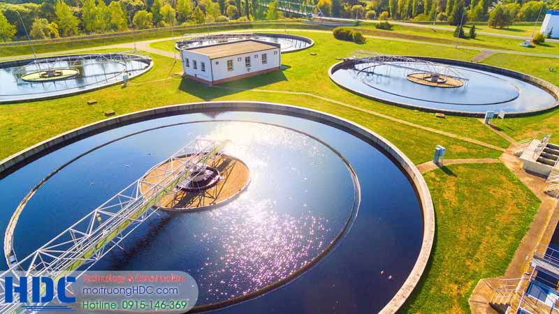 Thành phần công trình xử lý nước thải