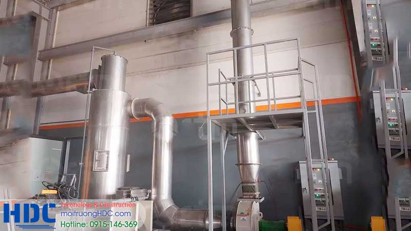 Thiết bị xử lý khí mang tên Cyclon