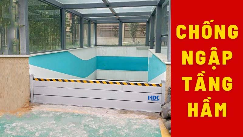 Giải pháp chống ngập bằng vách ngăn nước