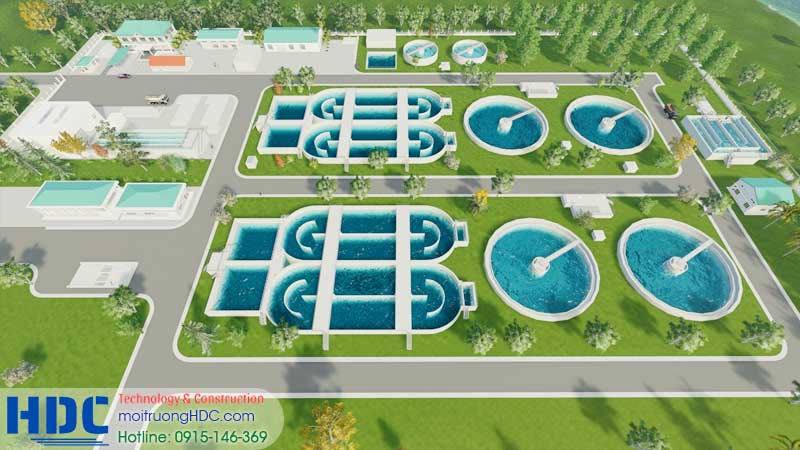 Trạm xử lý nước cấp cho sinh hoạt ăn uống, con người