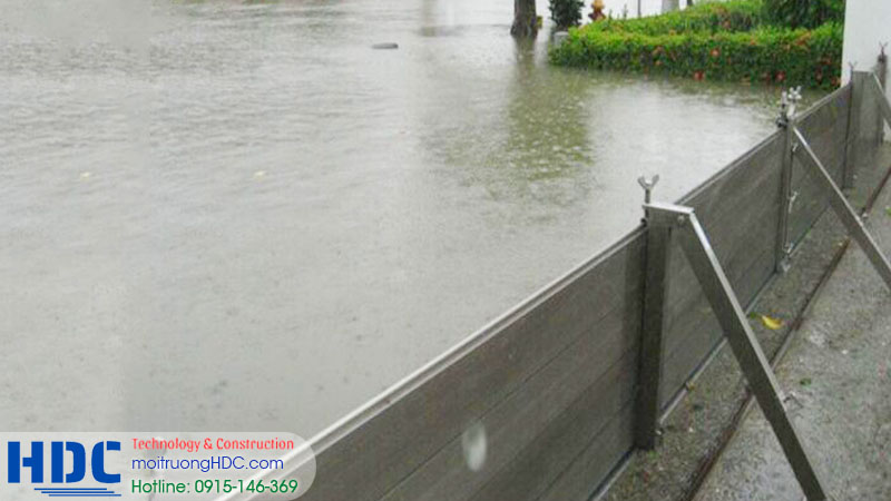 vách ngăn nước tại hà nội là giải pháo chống chọi lại mực nước cao