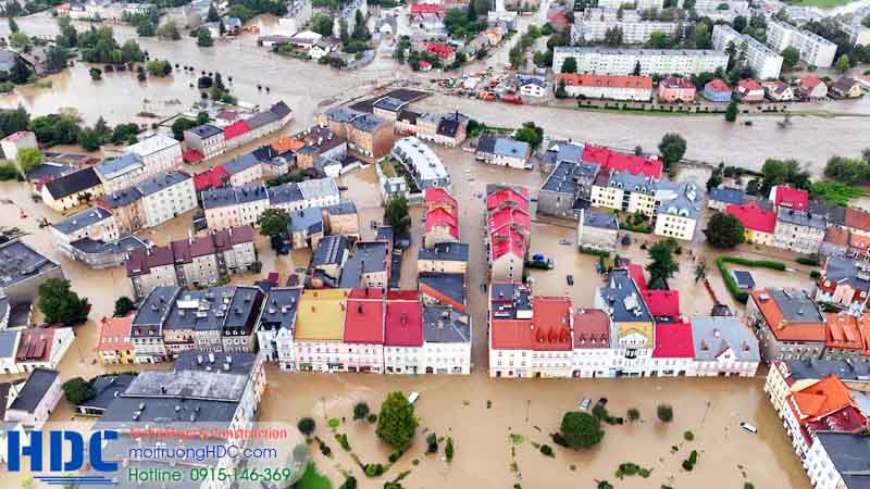 Hiện trạng ngập lụt đô thị toàn thế giới