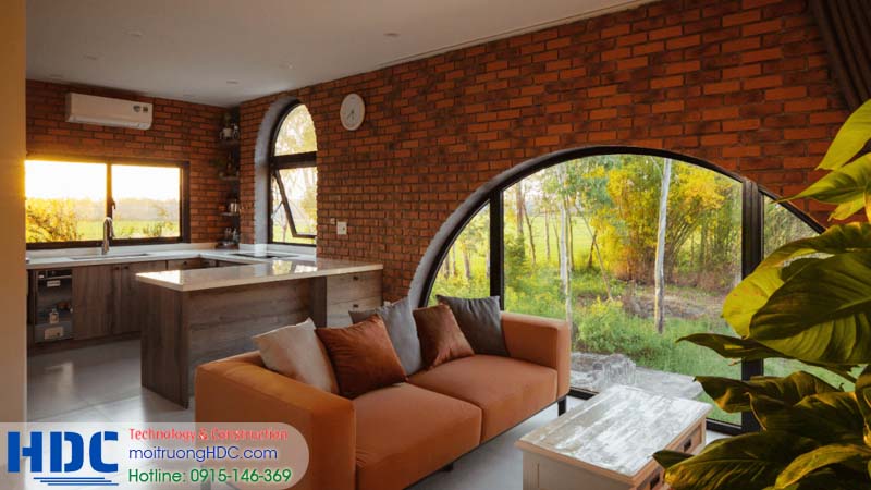 Kiến trúc đẹp và mang lợi sự thư giãn cho chủ nhà