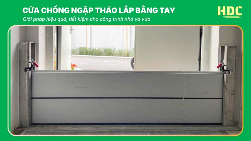 cửa chống ngập panel có thể tháo lắp là gì?