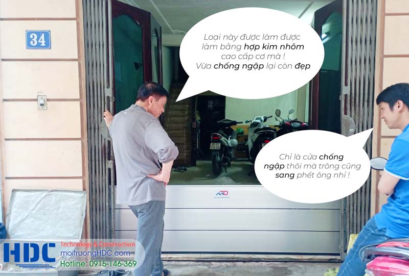 Điểm khác biệt và tôi sưu sản phẩm vách ngăn nước chống ngập hà nội