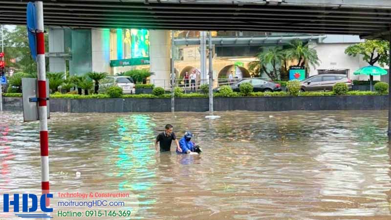 xây dựng hệ thống thoát nước hiệu quả tại thành phố lớn