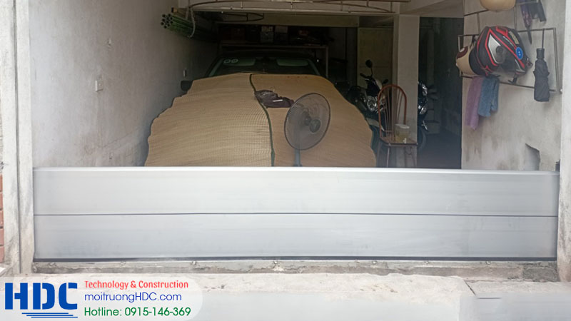 Cách hoạt động của cửa chặn nước công ty hdc
