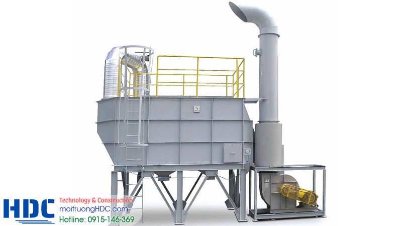 Các loại tháp hấp phụ hay sử dụng trong hệ thống xử lý khí thải tại hà nội