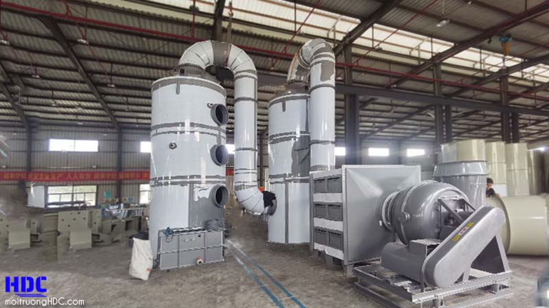 HDC tư vấn hệ thống xử lý khí thải tại hà nội, miền bắc
