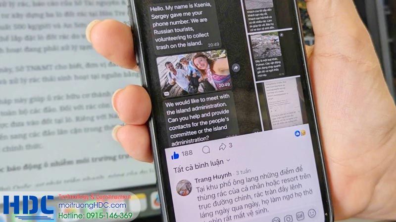 các báo cáo về ô nhiễm môi trường hiện nay ở phú quốc