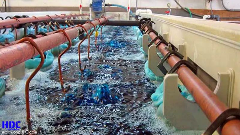 Nguyên tắc xử lý kim loiaj nặng khỏi nước thải bệnh viện