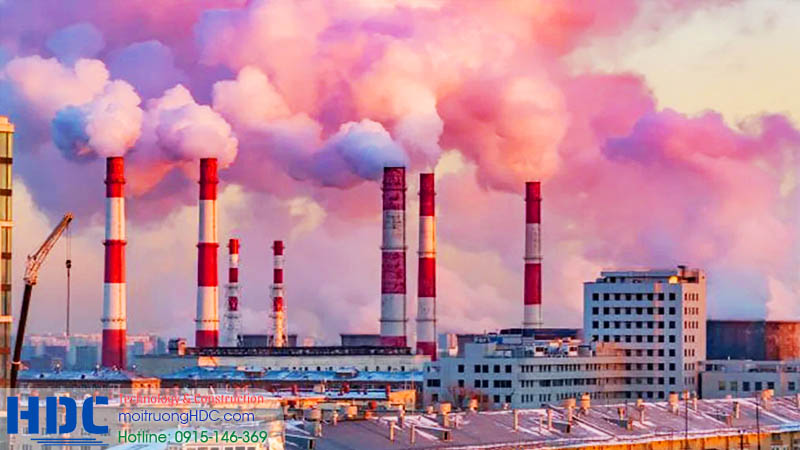 Các ngành doanh nghiệp phát thải khí nhiều