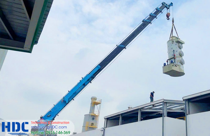 Dịch vụ xử lý khí thải uy tín của công ty cổ phần xây dựng và phát triển công nghệ cao HDC
