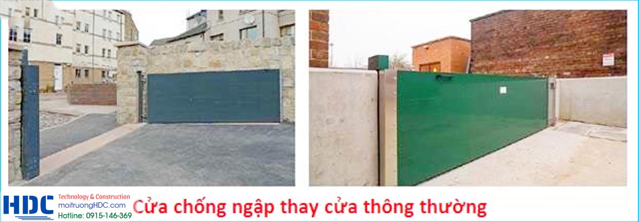 2 thành phần quyết định chính tới chi phí cửa ngăn nước ở hà nội
