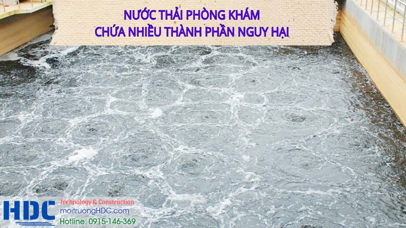 Tính chất và thành phần của nước thải từ các phòng khám vừa và nhỏ