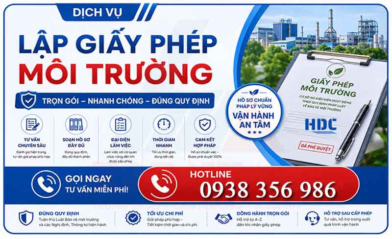 Đơn vị hỗ trợ tư vấn thủ tục môi trường hdc tại miền bắc