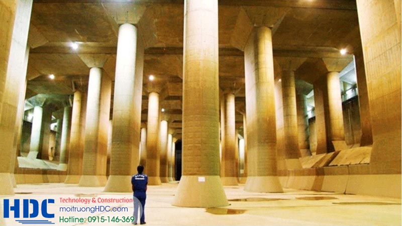 Hệ thống điều hành thông minh tại siêu công trình chống ngập đô thị của nhật bản