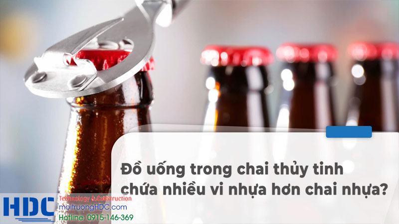 Phát hiện mới về hàm lượng vi nhựa trong đồ uống đóng chai