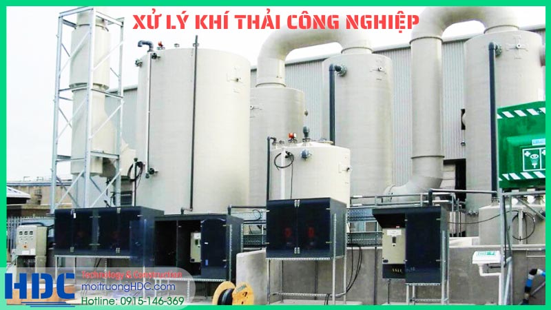 Dịch vụ xử lý khí thải công nghiệp do HDC cung cấp đa dạng, giá rẻ