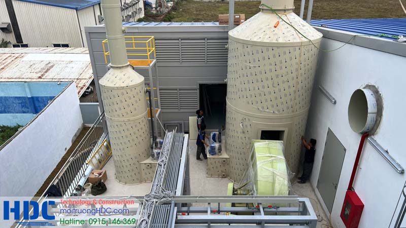 Dịch vụ xử lý khí thải tại Bắc Ninh của HDC gồm những gì?