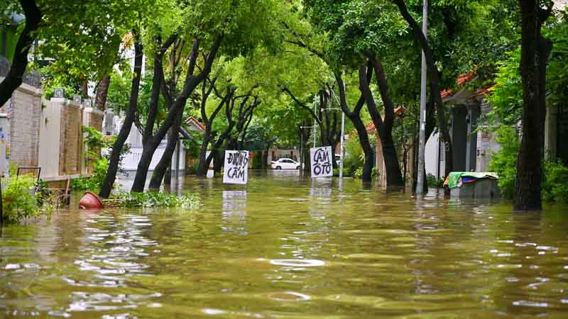 Thiếu giải pháp chống ngập tại hà nội