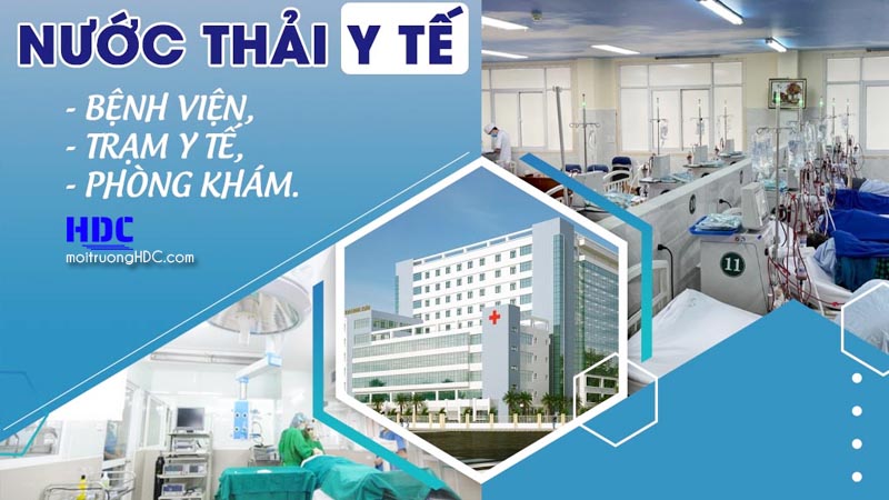 nguyên nhân của việc nước thải trạm y tế cần được xử lý