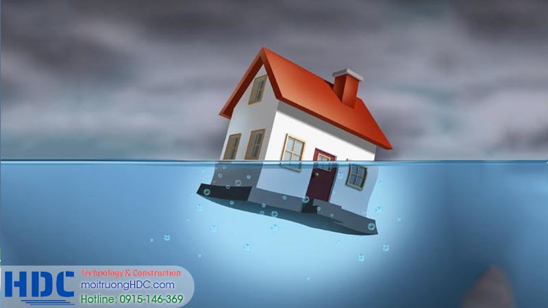 Giải pháp chống nước ngập vào nhà cho người dân hà nội