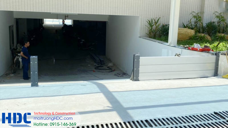 Giới thiệu vách ngăn nước cho cửa hầm chung cư hà nội
